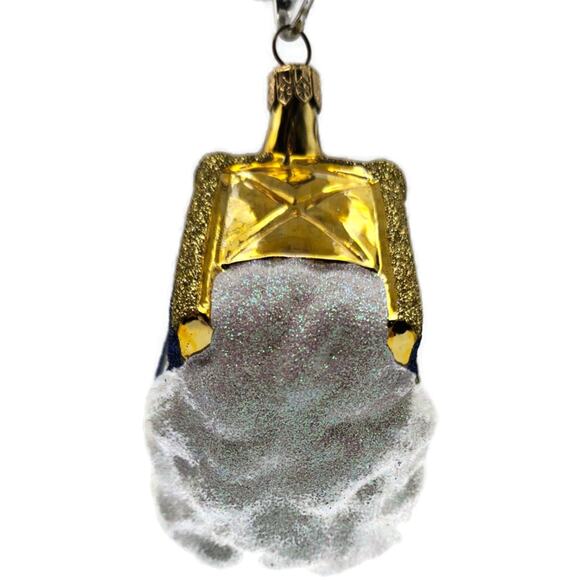 Patricia Breen Sweet Dreams Pearl Bed Gold Trim Moon Sun Christmas Tree Ornament - Picture 13 of 13